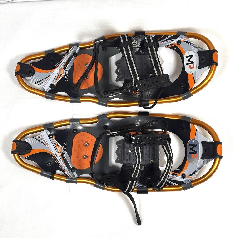 Yukon Charlie's 821 Orange Mountain Profile Snowshoes No Poles